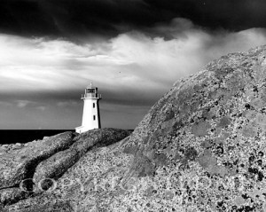 Peggys Cove Lighthouse, Peggys Cove, Nova Scotia, Canada