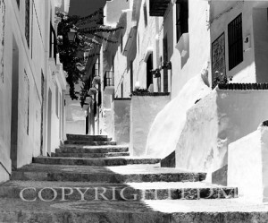 Steps At Frigiliana, Spain 97