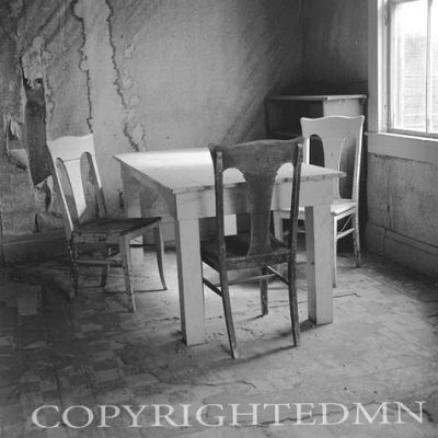 Table & Chairs (Lighter), Bodie, California