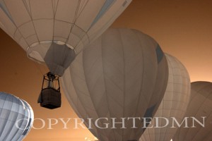 Balloons in the Sky#5, (monotint), Albuquerque, New Mexico 06