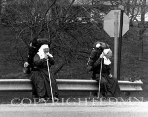 Backpacking Nuns, Athens, Ohio