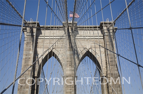 Brooklyn Bridge #1, New York City, New York 08 – Color