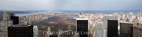 Central Park Panorama, New York City, New York 08 – Color Pan