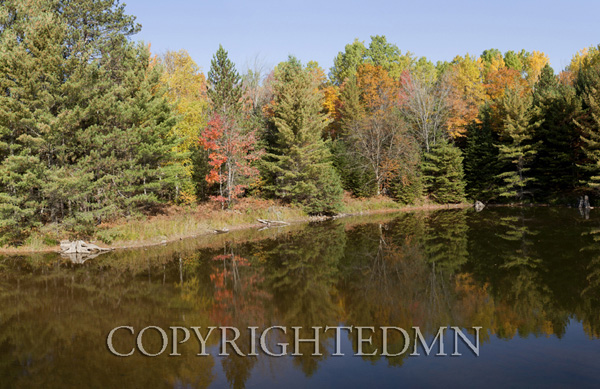 Autumn Reflections, Paulding, MI 11 – color