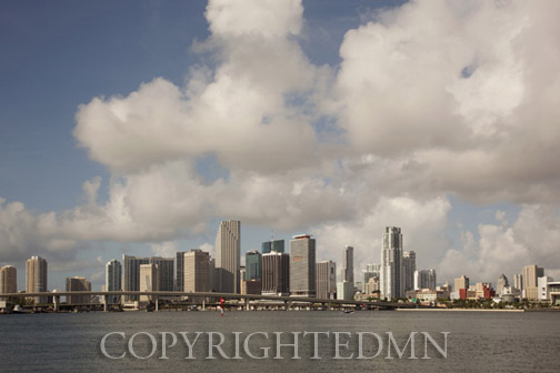 Miami Skyline, Miami, Florida 12 – Color