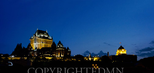 Quebec City At Night, Quebec City, Ontario 12-color