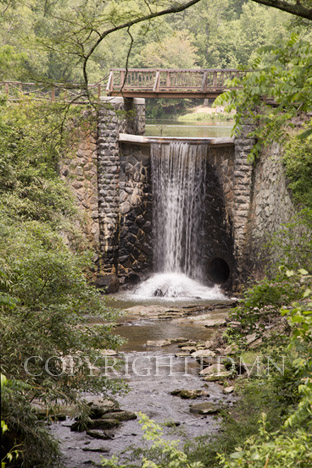 Waterfall at the Biltmore, Asheville, North Carolina 12 – Color