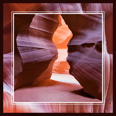 Antelope Canyon - Geometric