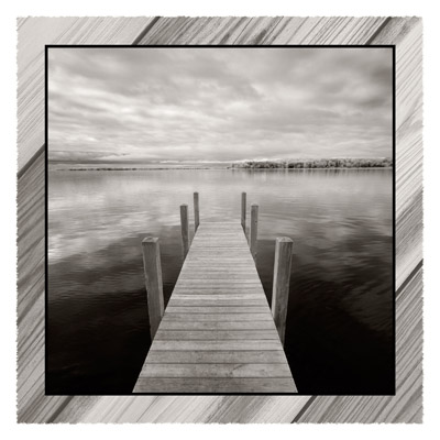 Dock At Crooked Lake - Geometric