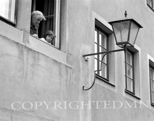 Child & Woman In Window, Rotenberg, Germany 87