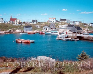 Peggys Cove #1, Nova Scotia – Color
