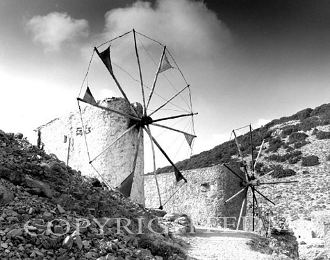 Windmills Of Lathisi, Crete, Greece 91