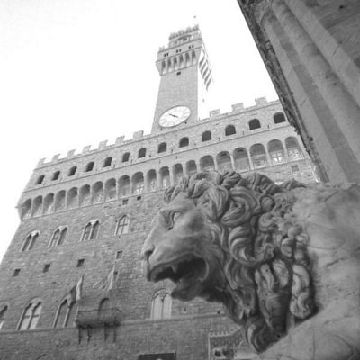 Lion And The Uffizi, Florence, Italy 74