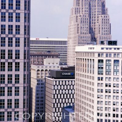 Detroit City View #2, Detroit, Michigan 07 - Color