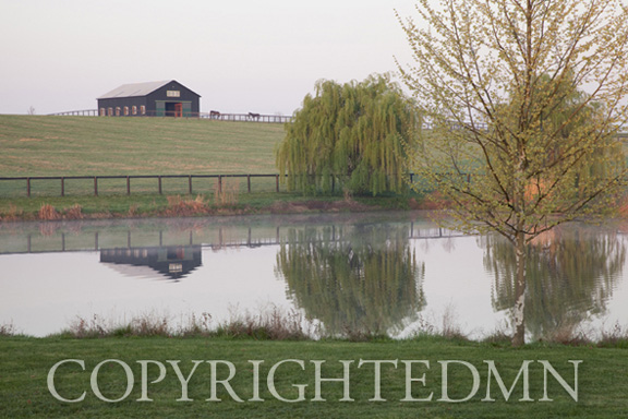 Kentucky Farm Reflections, Lexington, Kentucky 10-Color