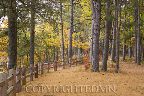 Fence At Wetmore Landing, Marquette, Michigan 12-color