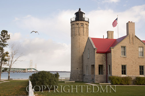 Old Mackinac Point Lighthouse, Mackinac City, Michigan 12-color