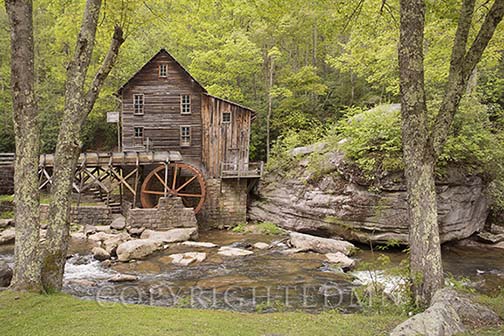 Glade Creek Mill #2, Babcock St. Park, West Virginia 13 - Color