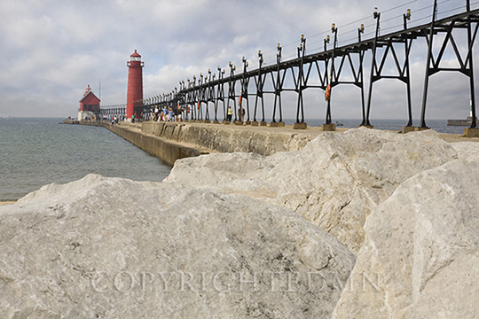 Grand Haven Lighthouse, Grand Haven, Michigan 08-color