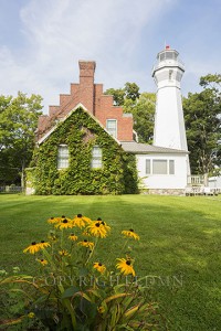 Port Sanilac Lighthouse, Port Sanilac, Michigan 14-color