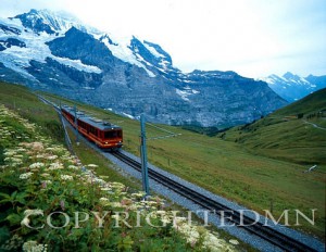 Mountain Train #3, Kleine Scheidegg, Switzerland