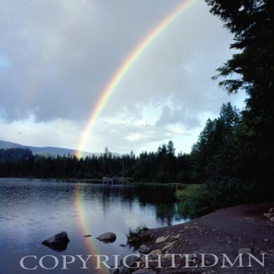 Trillium Lake Rainbow #2, Oregon 97