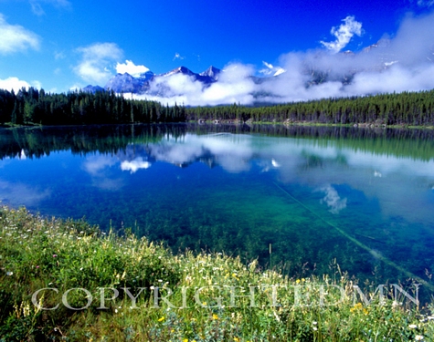 Lake Herbert #2, Canadian Rockies 06 - Color