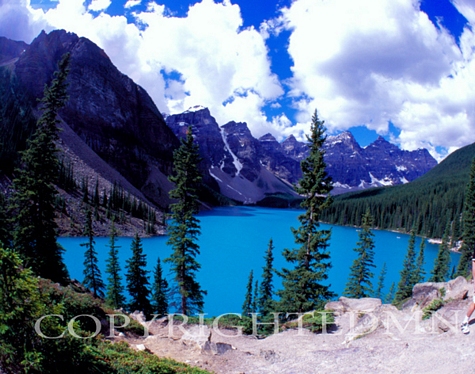 Moraine Lake #3, Canadian Rockies 06 - Color
