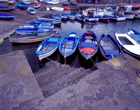 Sicilian Boats #3, Sicily, Italy 06 - Color