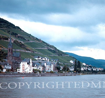 Along The Rhine #1, Germany 87 - Color