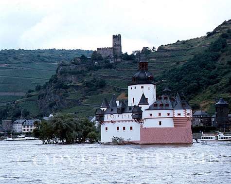 Castle On The Rhine #2, Germany 87 - Color