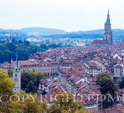 City View, Bern, Switzerland - Color