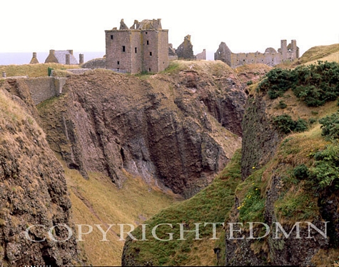 Dunnottar Castle Landscape, Stonehaven, Scotland 89 - Color