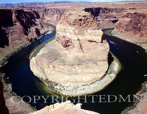 Horseshoe Bend, Colorado River, Arizona 03 - Color