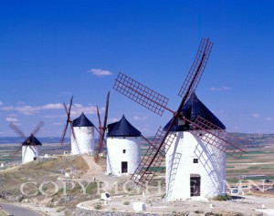 Windmills #1, Spain 97 - Color