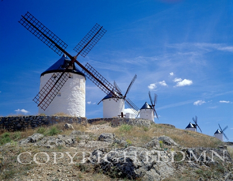 Windmills #2, Spain 97 - Color