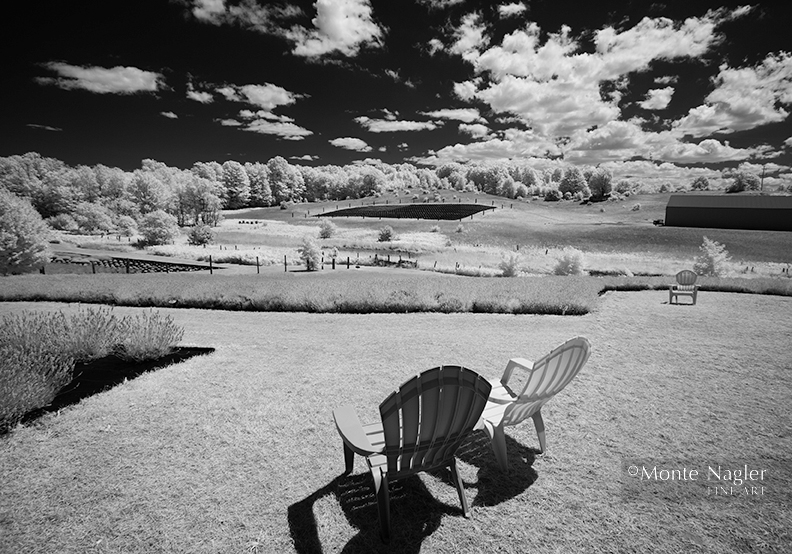 Lavender Chairs #3, Horton Bay, Michigan ’15-IR