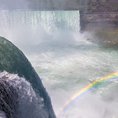 American Falls and Rainbow, Niagra Falls, Ont, '19