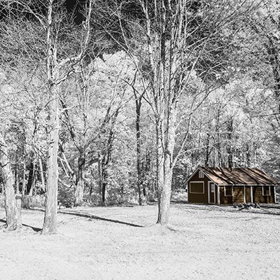 Cabin in Winter, Manistique, MI '19